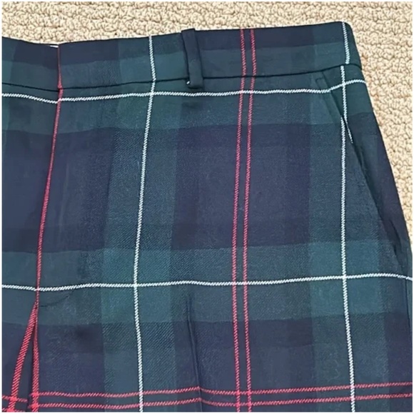 NEW Polo Ralph Lauren Plaid Wool Relaxed Straight Pant size 8 Blackwatch Multi - Picture 4 of 16